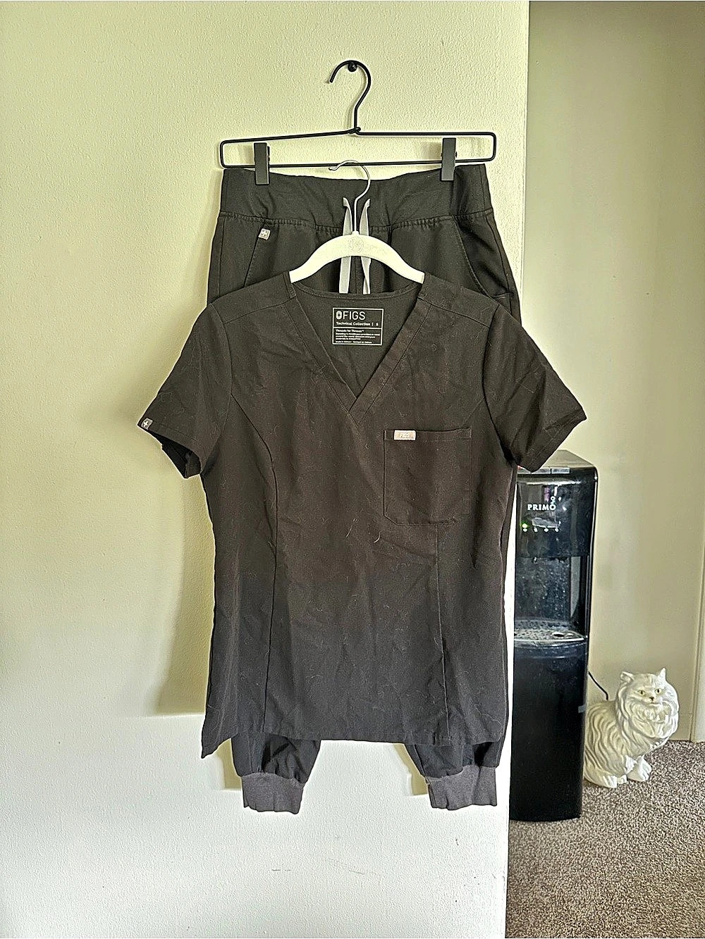 FIGS Technical Collection Black Scrubs Set